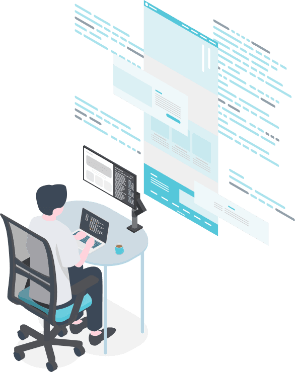 Engineer working